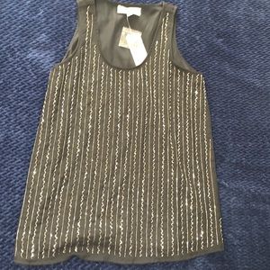 olive & oak small black dress shirt.